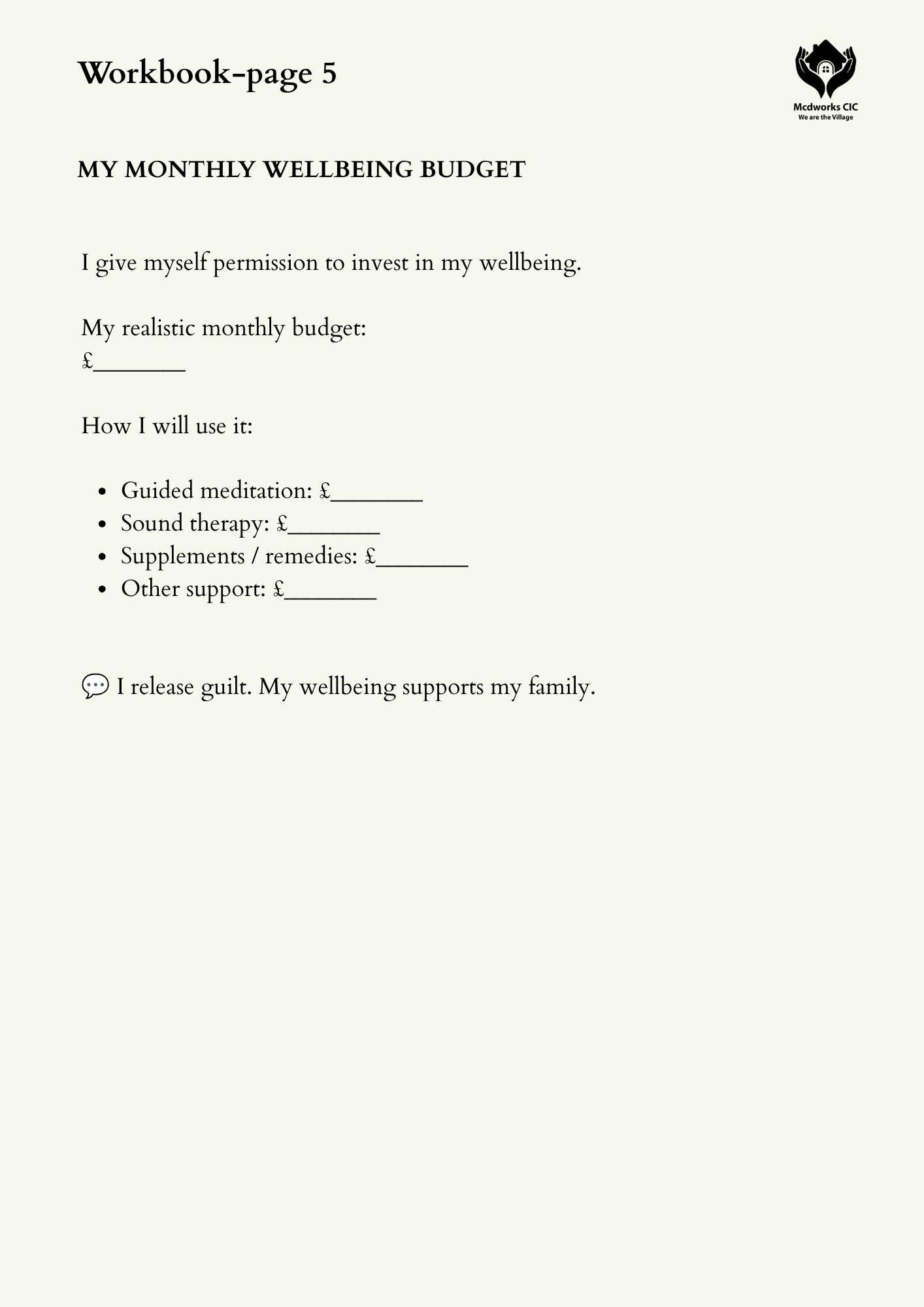 Nourished preview page 6