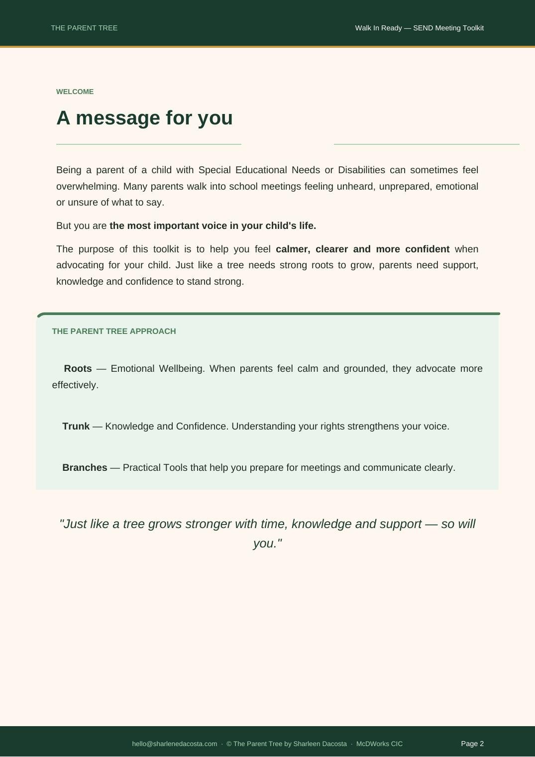 Walk In Ready preview page 1