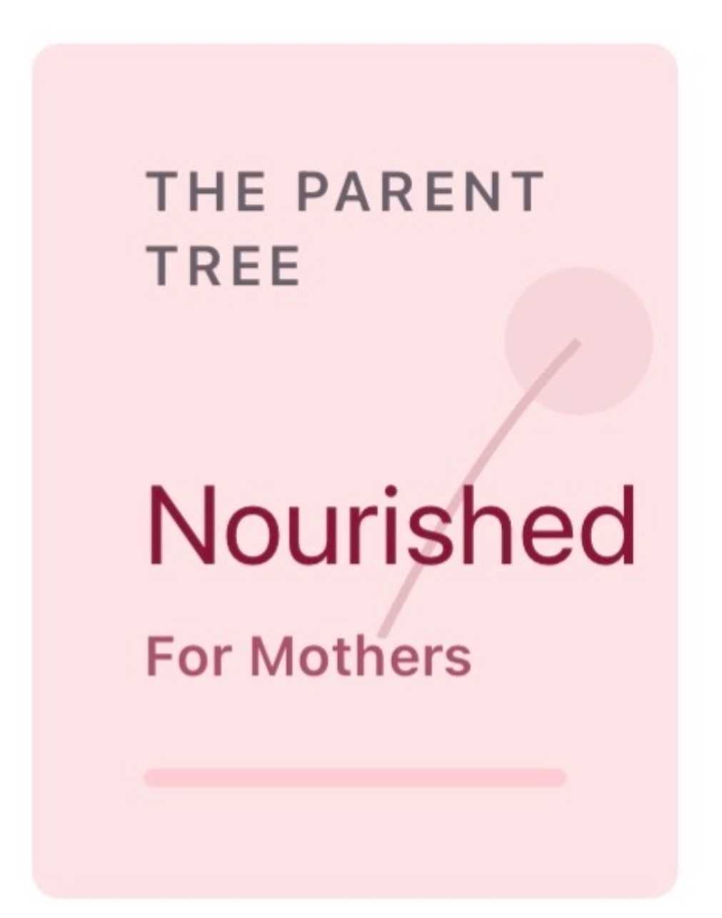 Nourished — The Parent Tree