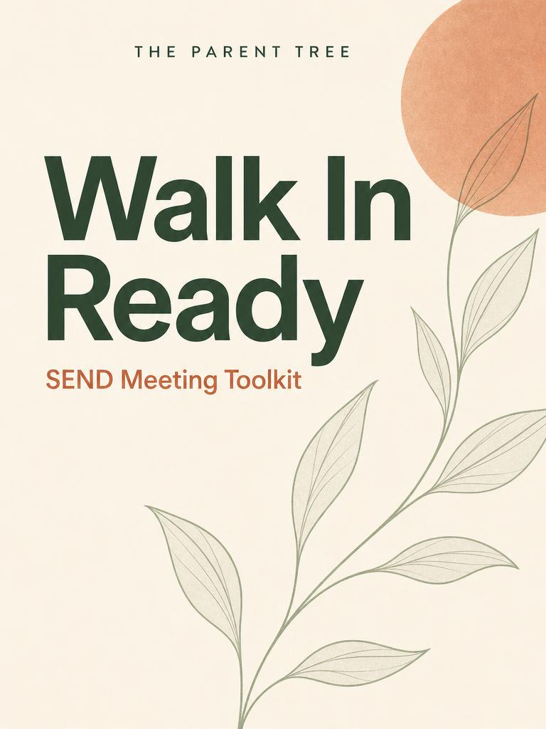 Walk In Ready — SEND Meeting Toolkit for Parents cover